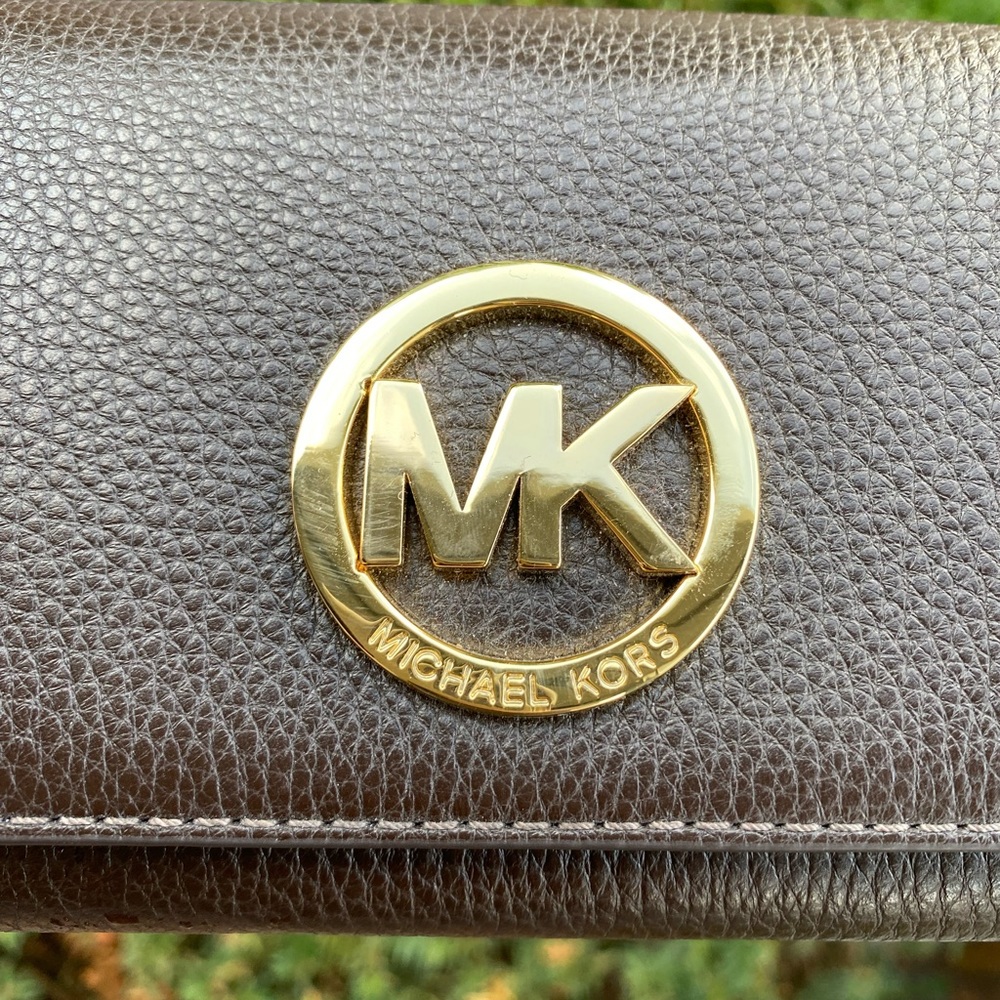 Michael Kors Brown leather wallet